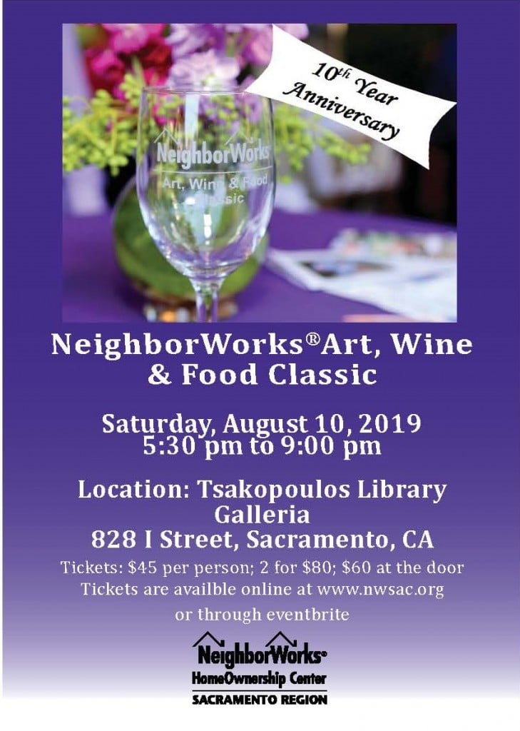 8/10 - NeighborWorks Art, Wine & Food Classic