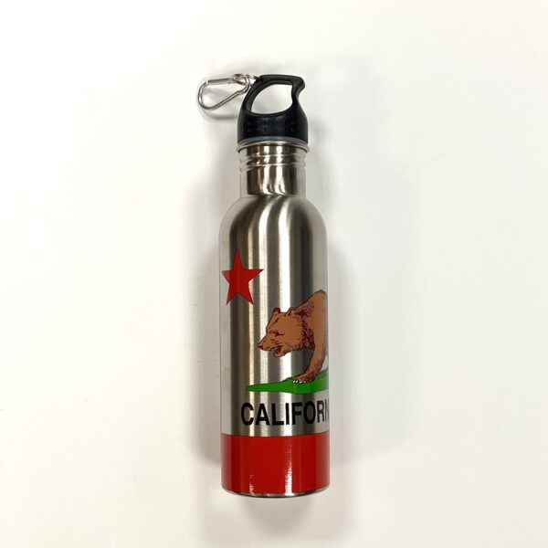 California Bear Flag Water Bottle