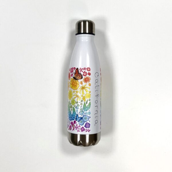 Floral Water Bottle