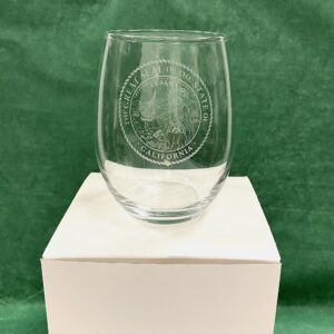 Great Seal of California Wine Glass
