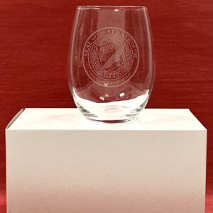 Wine Glass with Senate Seal