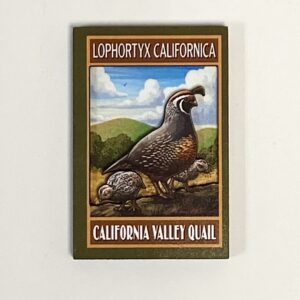 Vintage Quail Magnet