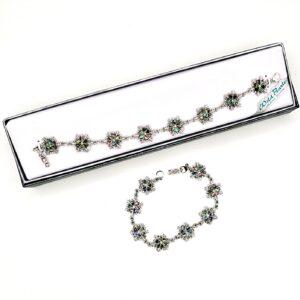 Abalone Snowflake Bracelet