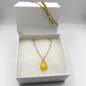 Golden Poppy Necklace