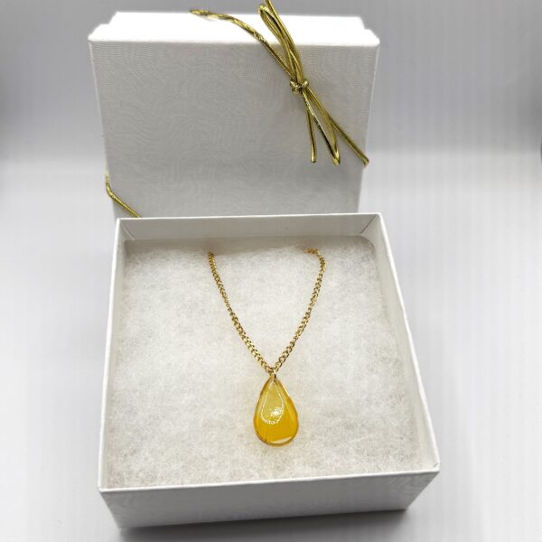 Golden Poppy Necklace