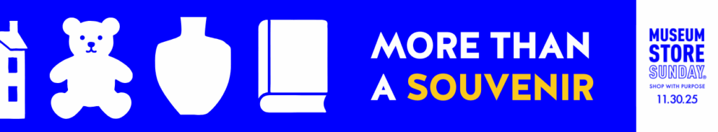 A banner that reads "More than a souvenir"