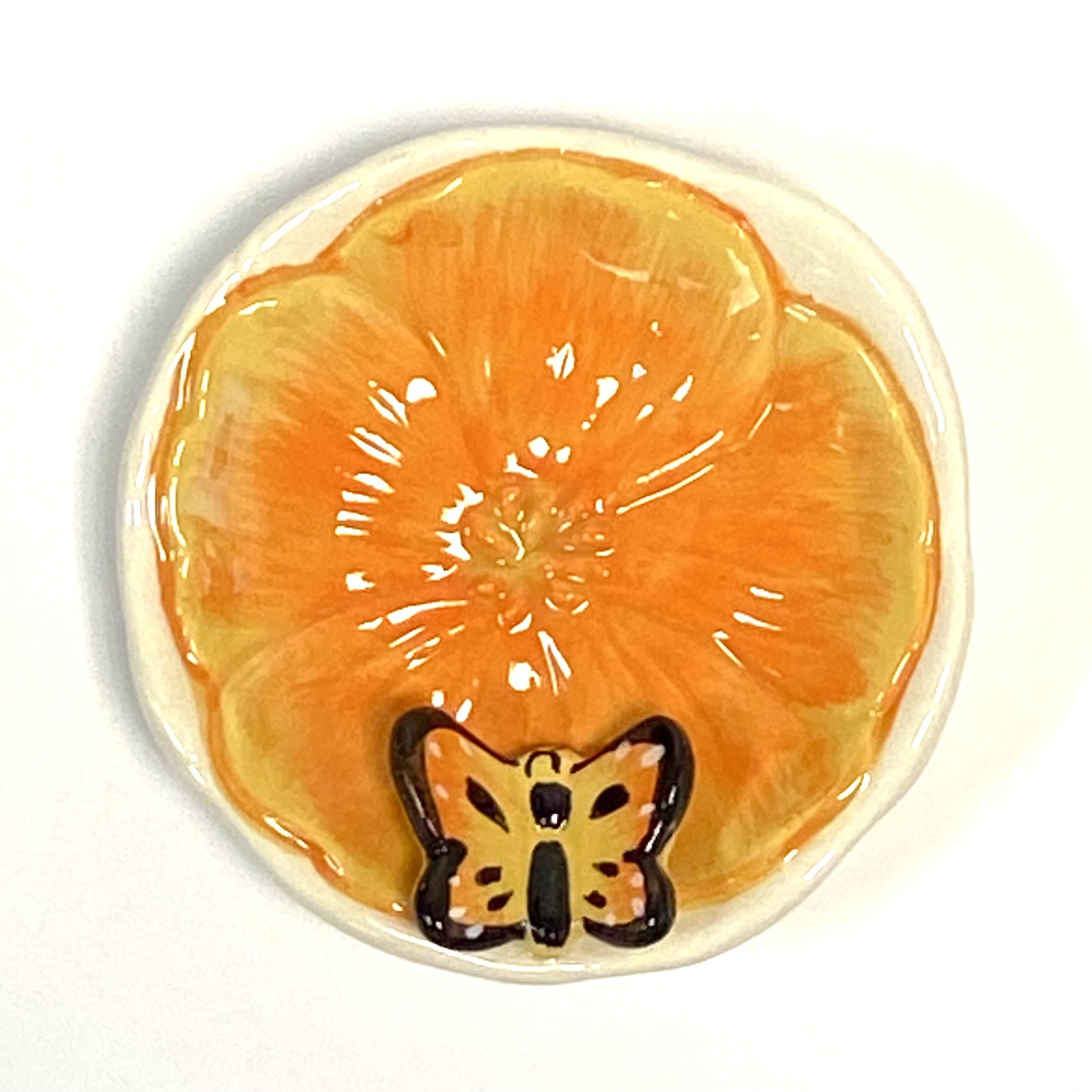 Poppy Butterfly Trinket Tray - Image 2