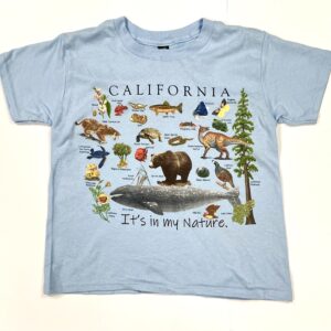 California in My Nature Youth Tee
