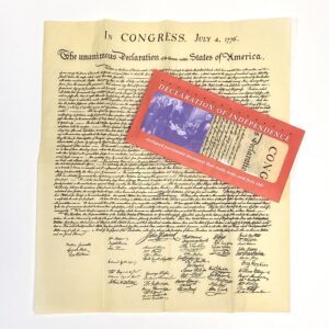 Declaration of Independence Reproduction