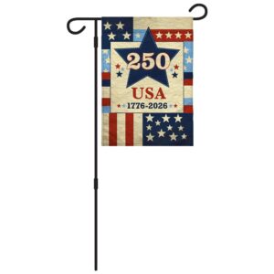 America's 250th Anniversary Garden Flag